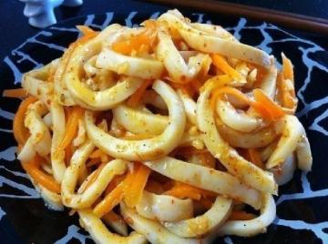 Okusna predjed: kalamari v korejščini
