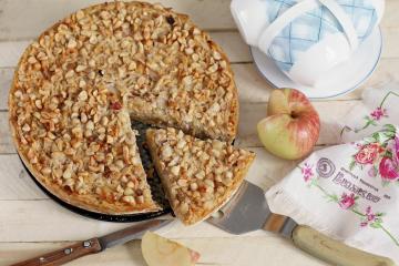 Razsuta bolgarska jabolčna pita