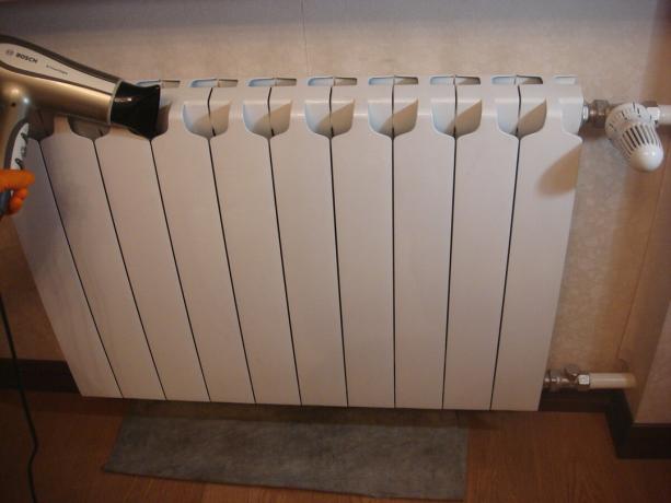 Slika, ki jih je avtor delo (očistimo radiator)
