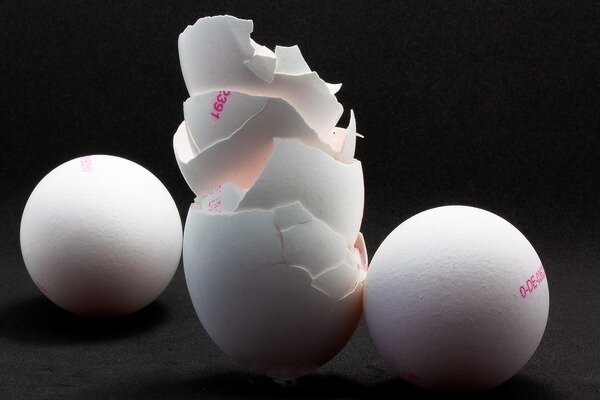 S pomočjo jajčnih lupin lahko nadoknadite pomanjkanje kalcija v telesu (Foto: Pixabay.com)