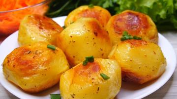 Krompir v pečici s hrustljavo
