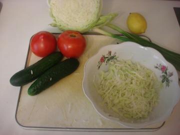 Preprosto in okusno. Zdaj pa kuham zelenjavno solato prav tako !!!